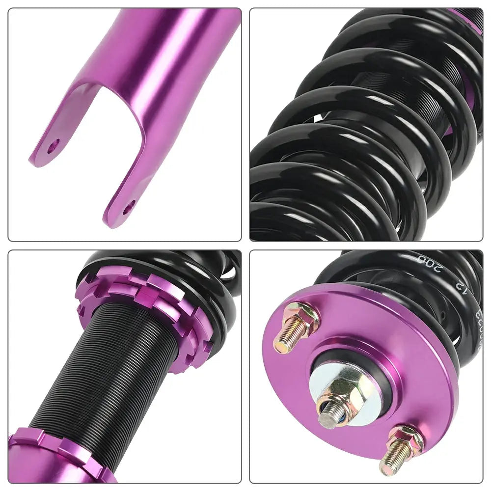 2000-2009 Honda S2000 Base Convertible 2D 2.0 DOHC Coilover Shock Absorbers Struts 4PCS