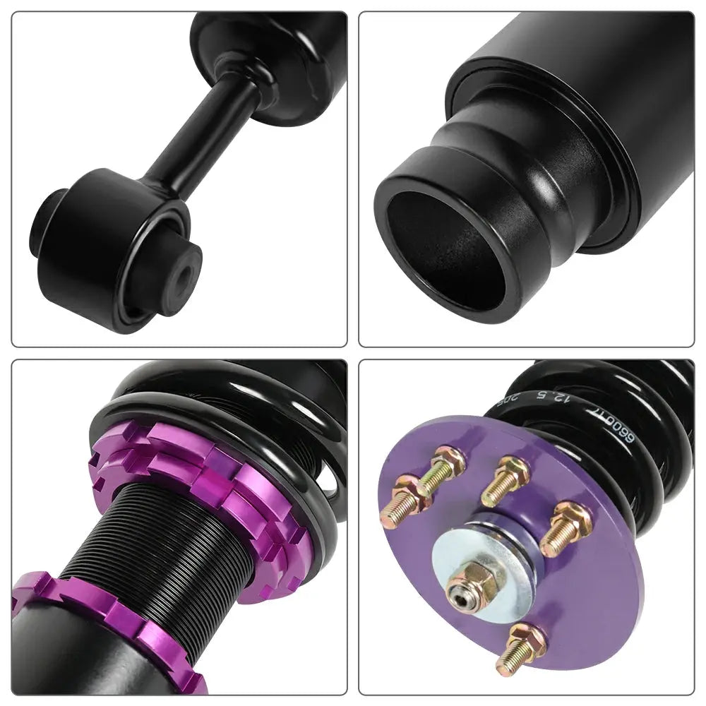BMW 3-Series E46 Coilovers for 1998-2005 318i/323i/325i/325xi/325Ci/328i/328Ci/330i/330xi - 4PCS