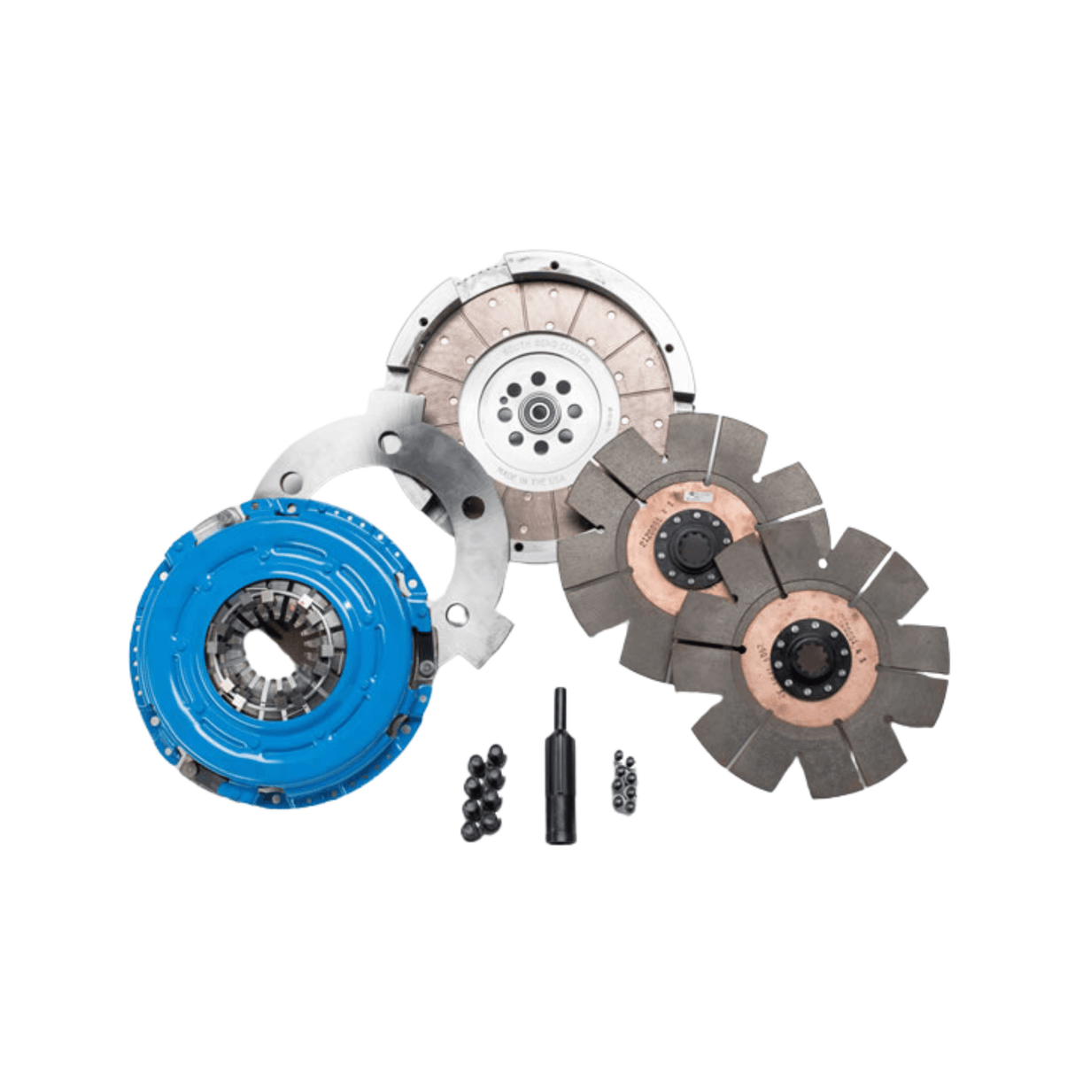 2001-2005 Duramax LB7/LLY Competition Dual Disc Clutch Kit (DDCMAX-Y)