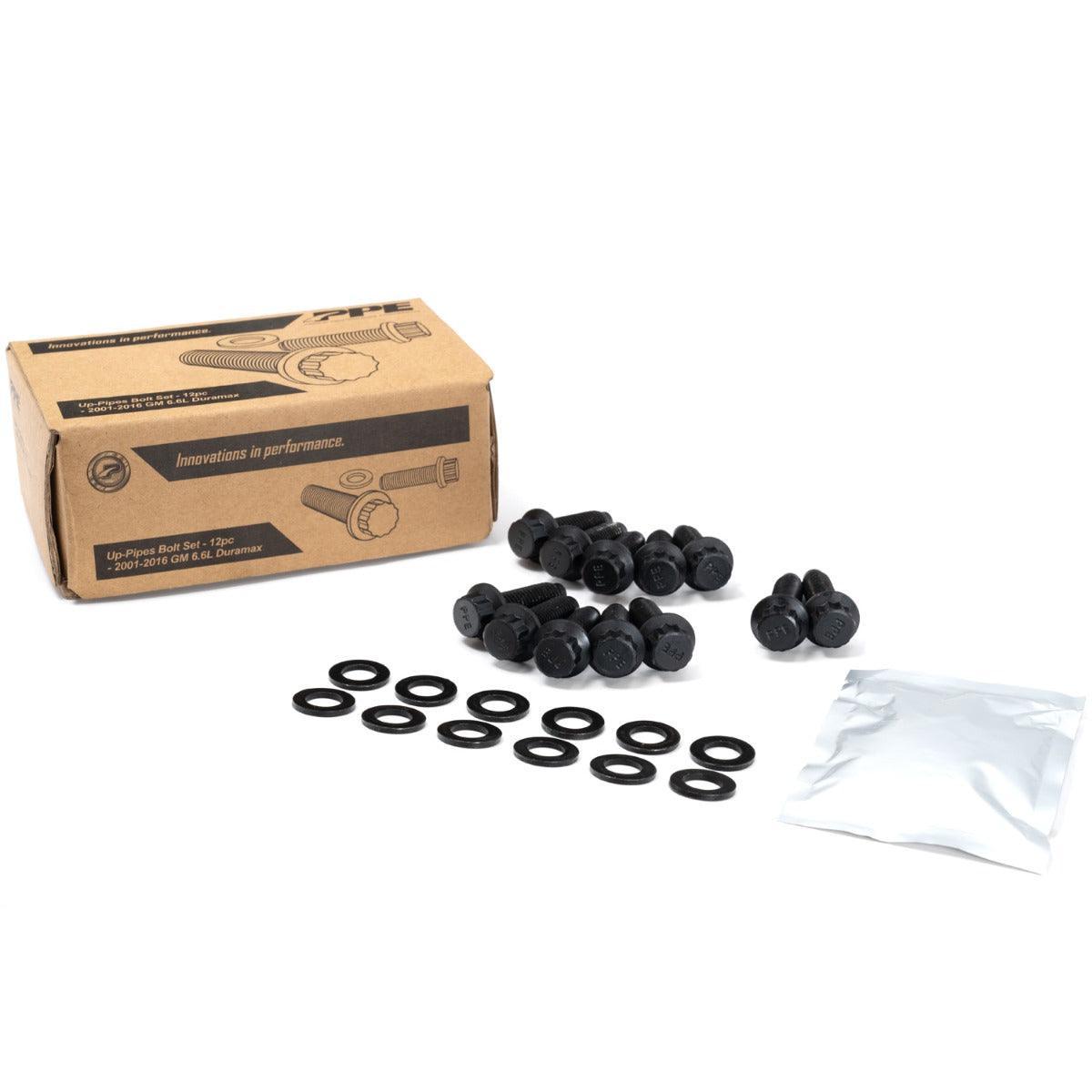 2001-2016 Duramax PPE Up Pipe Bolt Set (116121500)