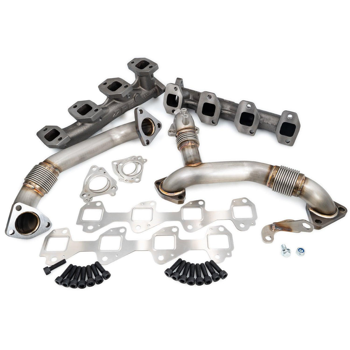 2001-2024 Duramax PPE High-Flow Exhaust Manifold & Up-Pipe Kit (116111035)