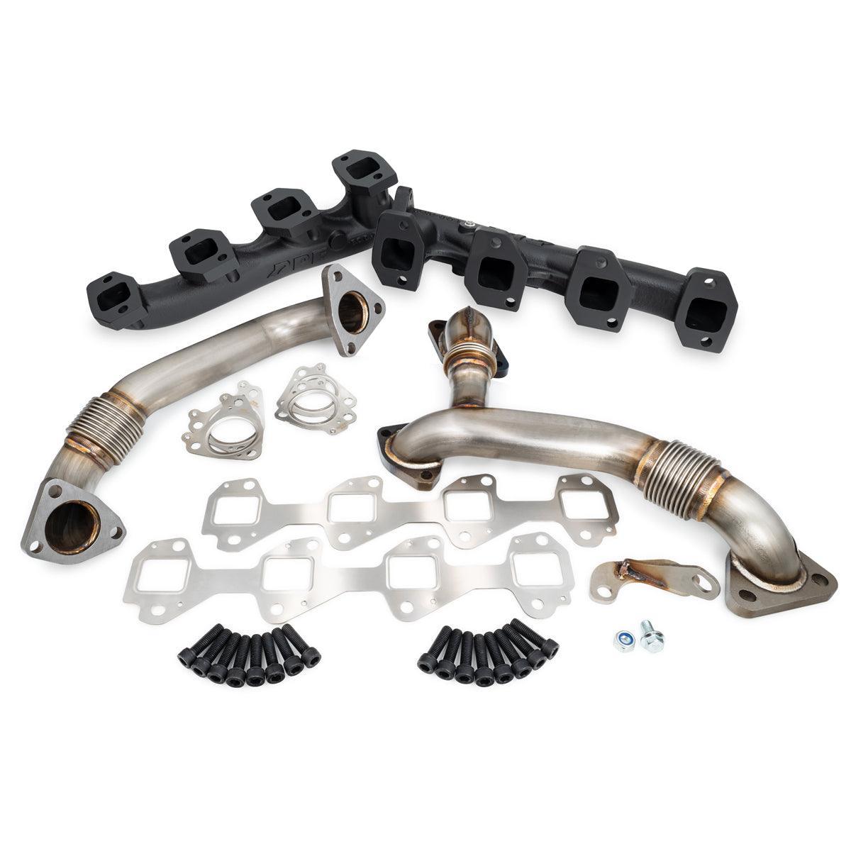 2001-2024 Duramax PPE High-Flow Exhaust Manifold & Up-Pipe Kit (116111035)