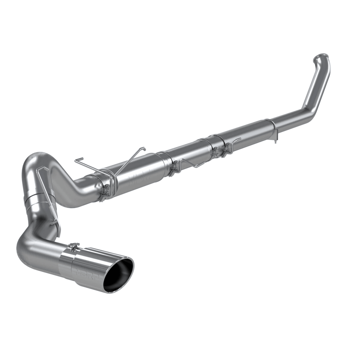 2003-2004 Cummins 5.9L Aluminized 5" Turbo Back Exhaust (S61140AL)