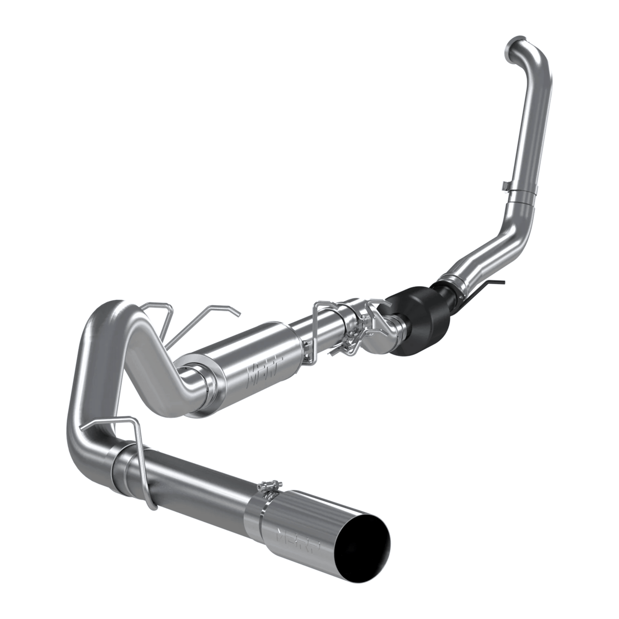 2003-2007 Powerstroke 6.0L 304 Stainless Steel 4" Turbo Back Exhaust (S6212304)
