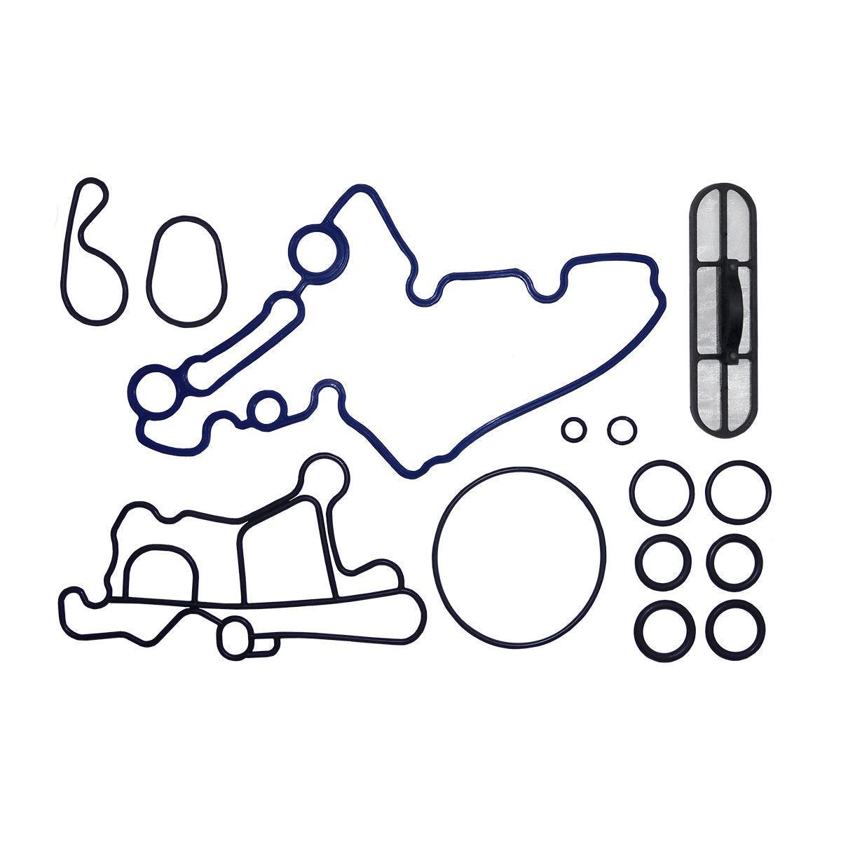 2003-2007 Powerstroke 6.0L HD Oil Cooler w/ Gasket Kit (314030310)