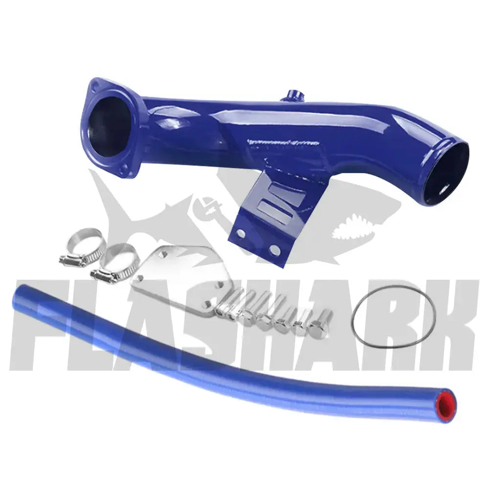 For 2004-2005 6.6L Chevy GMC Silverado LLY Duramax Diesel EGR Delete Kit (Upgraded) Flashark