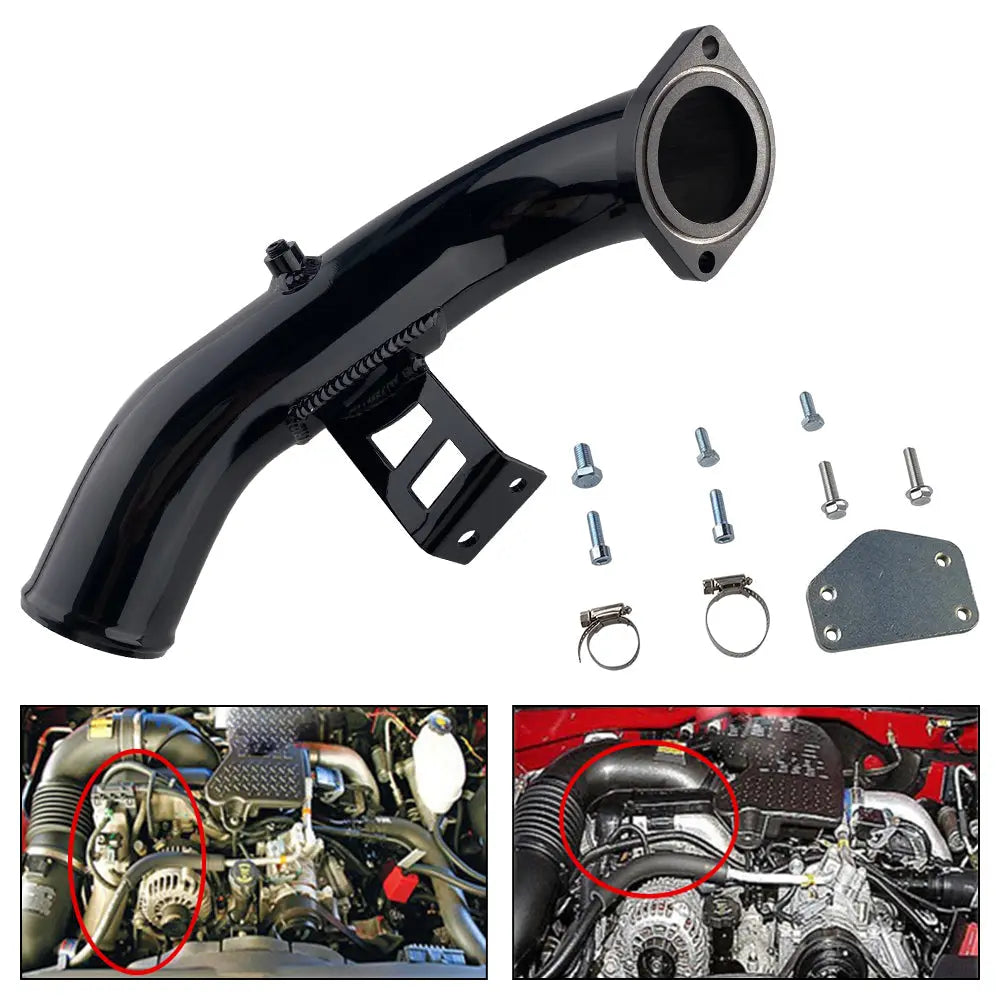 For 2004-2005 6.6L Chevy GMC Silverado LLY Duramax Diesel EGR Delete Kit (Upgraded) Flashark