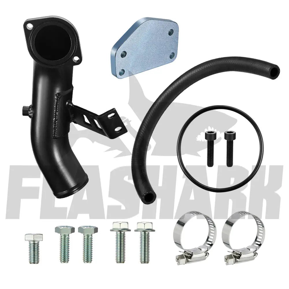 For 2004-2005 6.6L Chevy GMC Silverado LLY Duramax Diesel EGR Delete Kit (Upgraded)