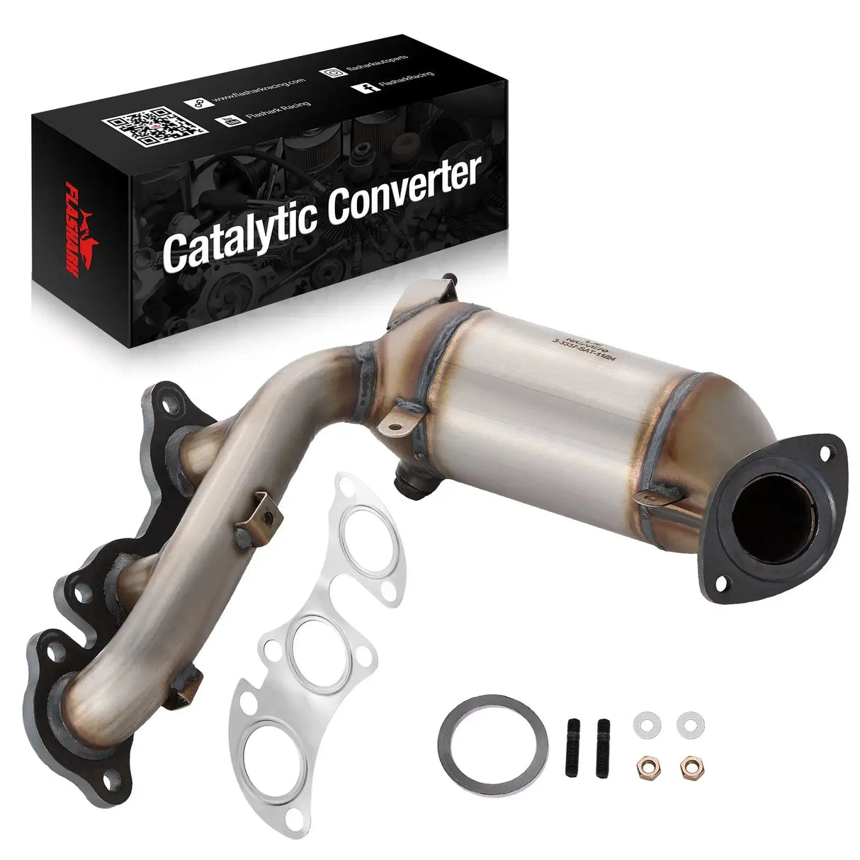 Direct-Fit Catalytic Converter for 2004-2006 Toyota Sienna 3.3L FWD - EPA Compliant