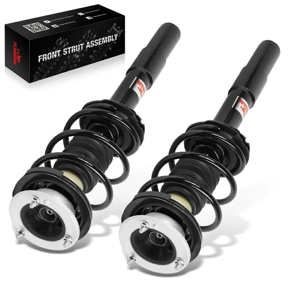2004-2010 BMW 525i 528i 530i 535i 5-Series E60 E61 Front Strut and Spring Assembly 2PCS