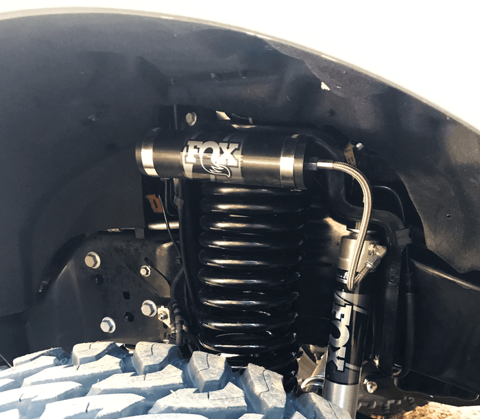 2005-2016 Powerstroke Kryptonite Stage 1 Front Reservoir Mount Kit (KRFSM1)