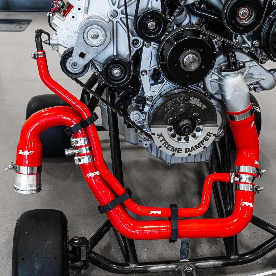 2006-2010 Duramax LLY/LBZ/LMM Performance Silicone Upper & Lower Coolant Hose Kit (119020200)