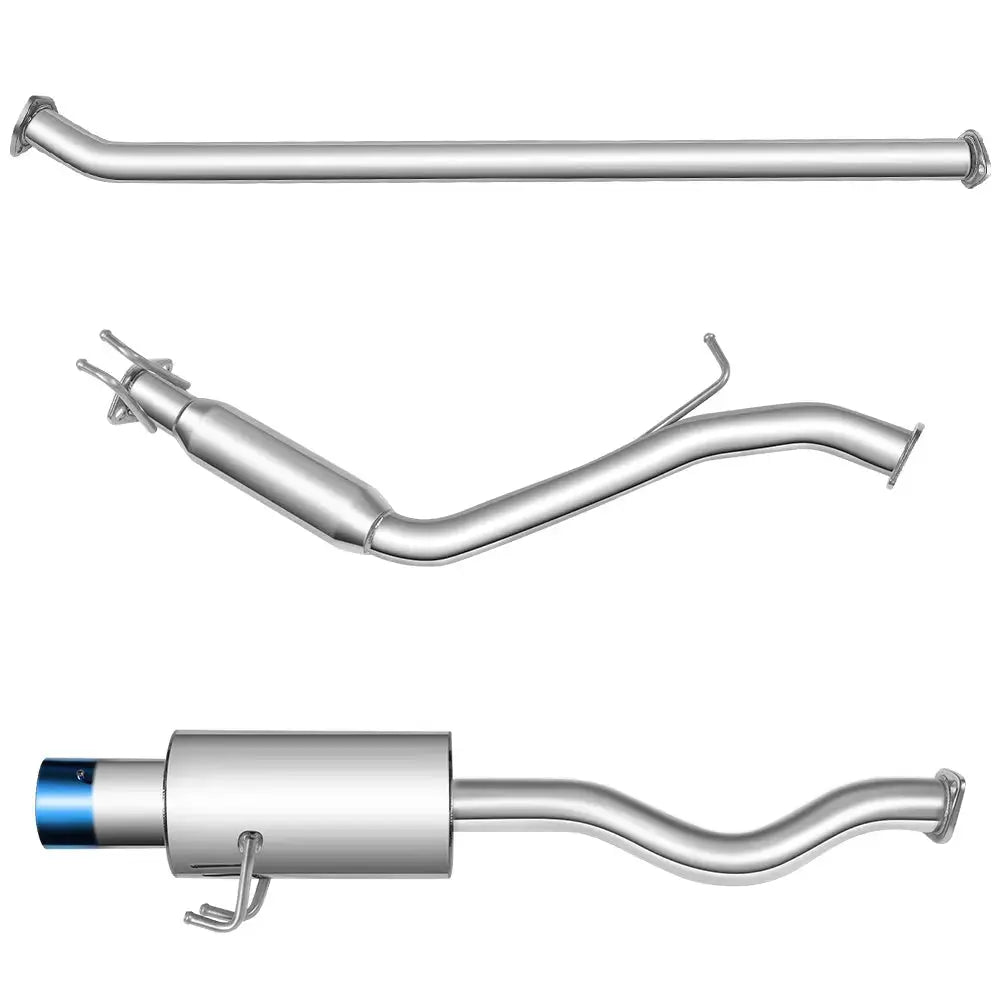 2006-2011 Honda Civic 4-Door Sedan Catback Exhaust System Burnt Muffler Tip N1 series