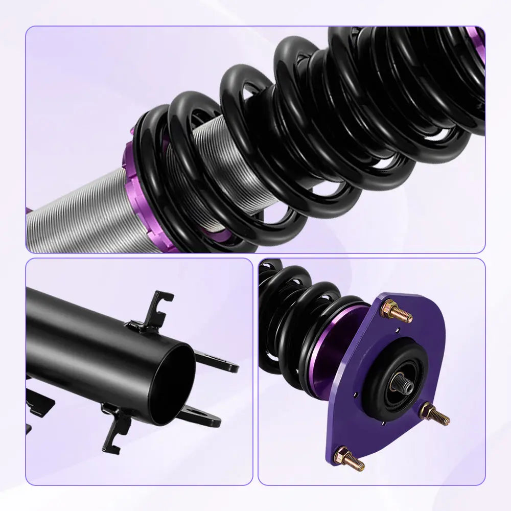 2007-2012 Nissan Sentra 32-Way Damping Coilover Shock Absorbers Struts | Flashark