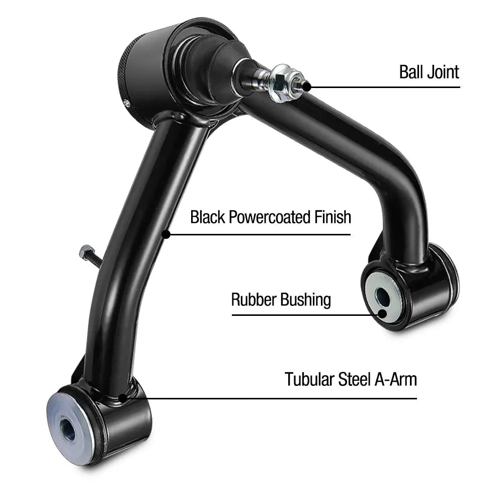 2007-2018 Chevrolet Chevy Silverado GMC Sierra Yukon 1500 Cadillac Lifted Front Upper Control Arms 2 Inch-4 Inch