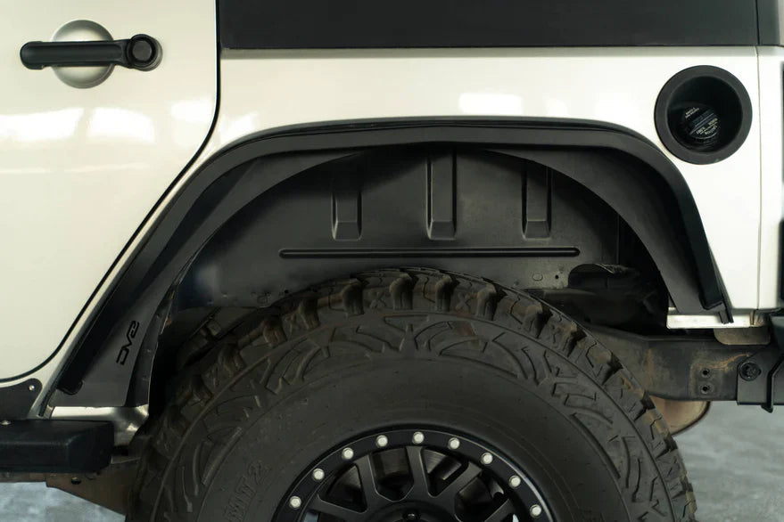 DV8 Offroad 07-18 Jeep Wrangler JK Front & Rear Slim Fenders