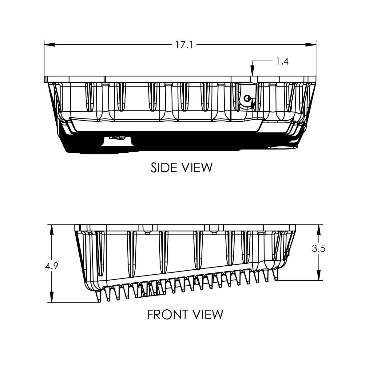 2007-2022 Cummins 6.7L HD 68RFE Cast Aluminum Deep Transmission Pan (228052120)
