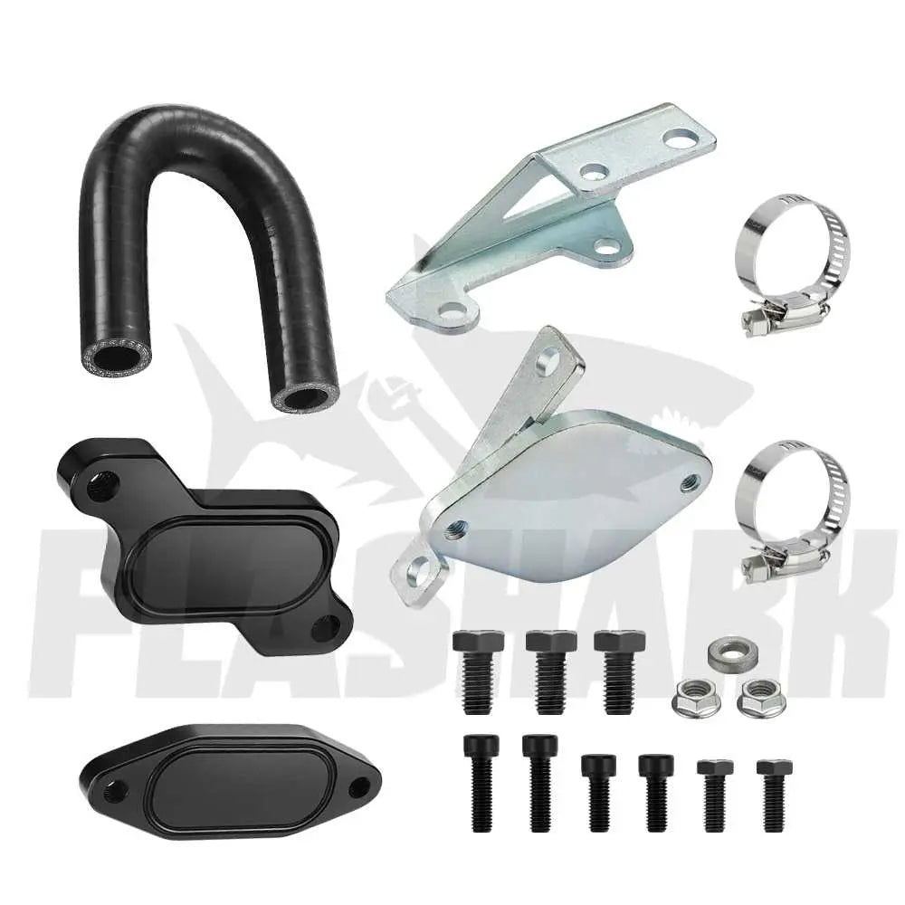 2007.5-2010 6.6L Chevy GMC LMM Duramax Diesel EGR Valve Cooler Delete Kit (Ordinary)