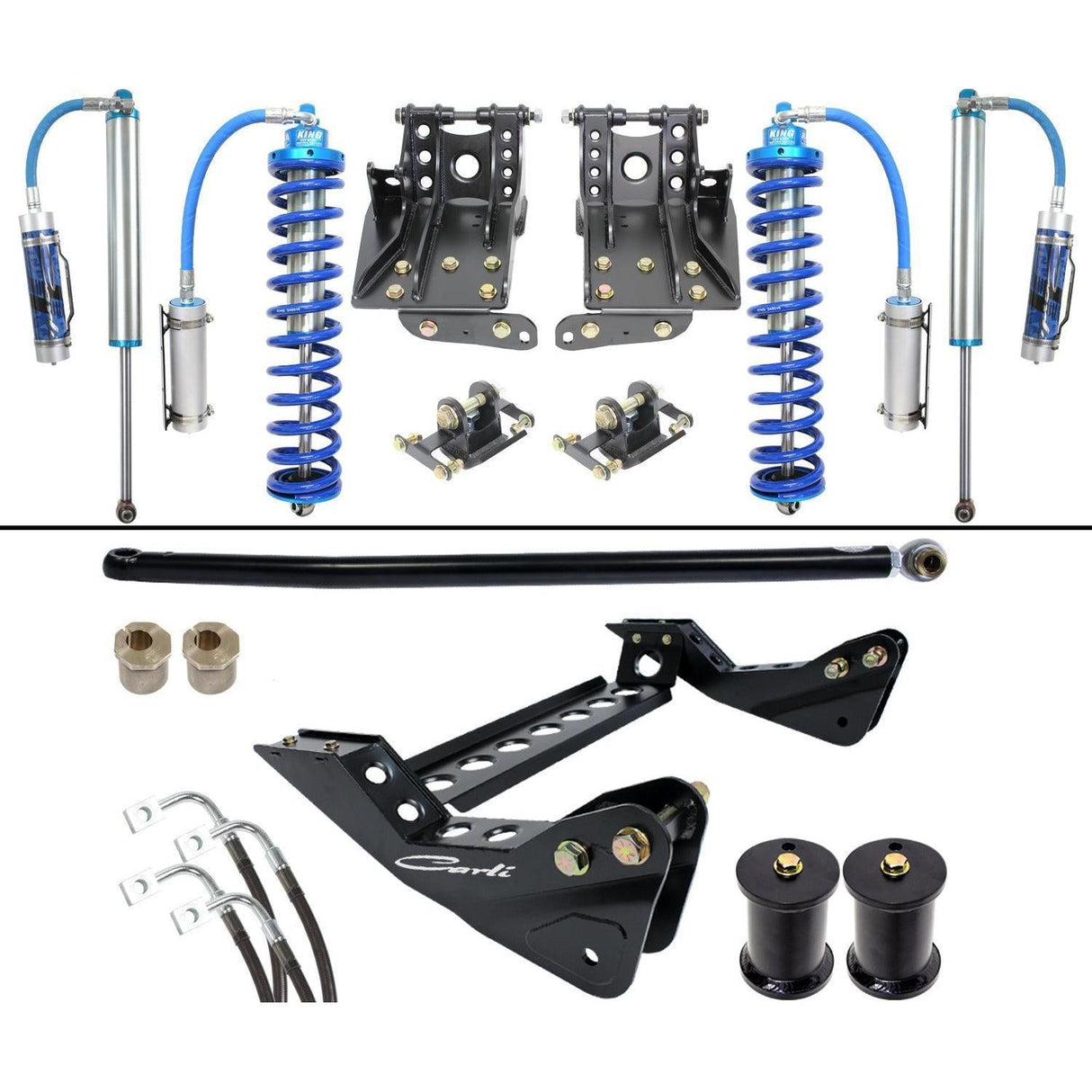 2008-2010 Powerstroke 2.5 King Coilover 4.5" Lift Kit (CS-F45-CO25-08)