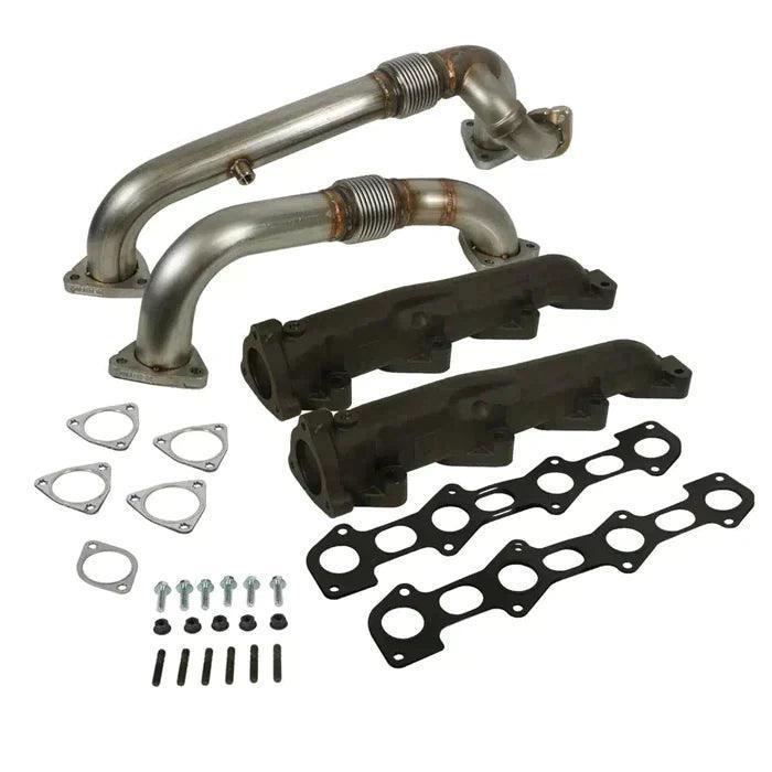 2008-2010 Powerstroke 6.4L Exhaust Manifold w/ Up-Pipes (1041484)