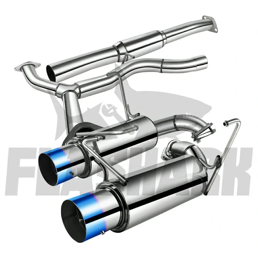 2008-2014 Subaru Impreza WRX STI Catback Exhaust System w/ N1 Dual Burnt Tip