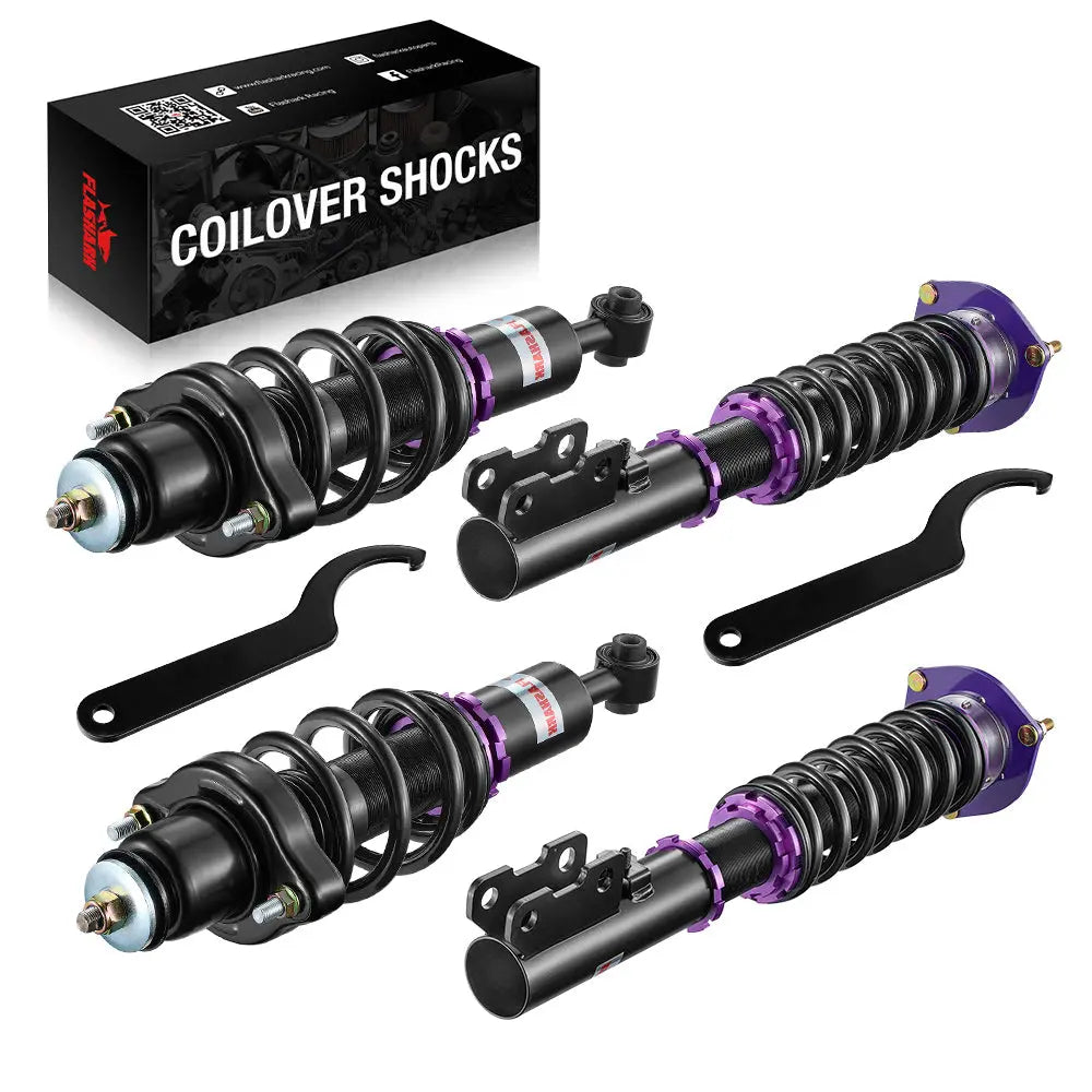Coilovers For 2008-2016 Mitsubishi Lancer & Ralliart Sedan 4-Door 4PCS Flashark