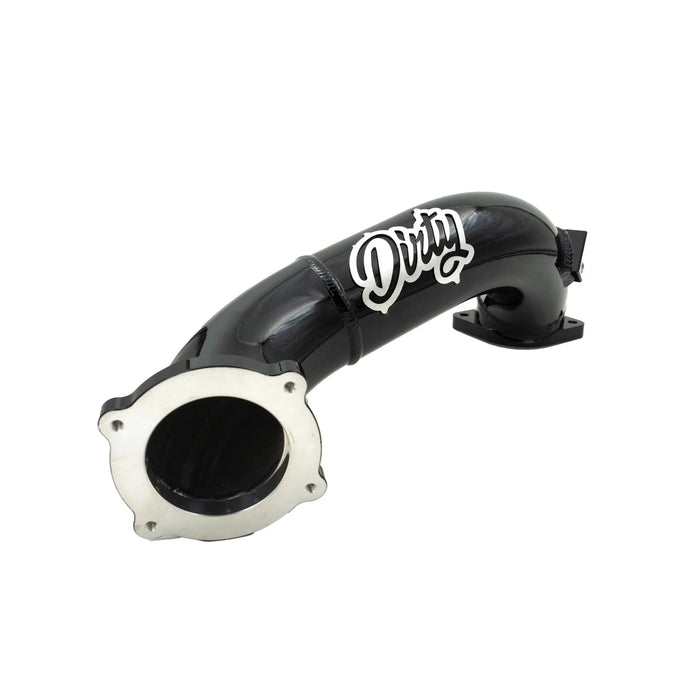 2011-2016 Duramax LML Dirty Diesel Cold Side Crossover Pipe w/ Throttle Valve (LML-INT-A029)