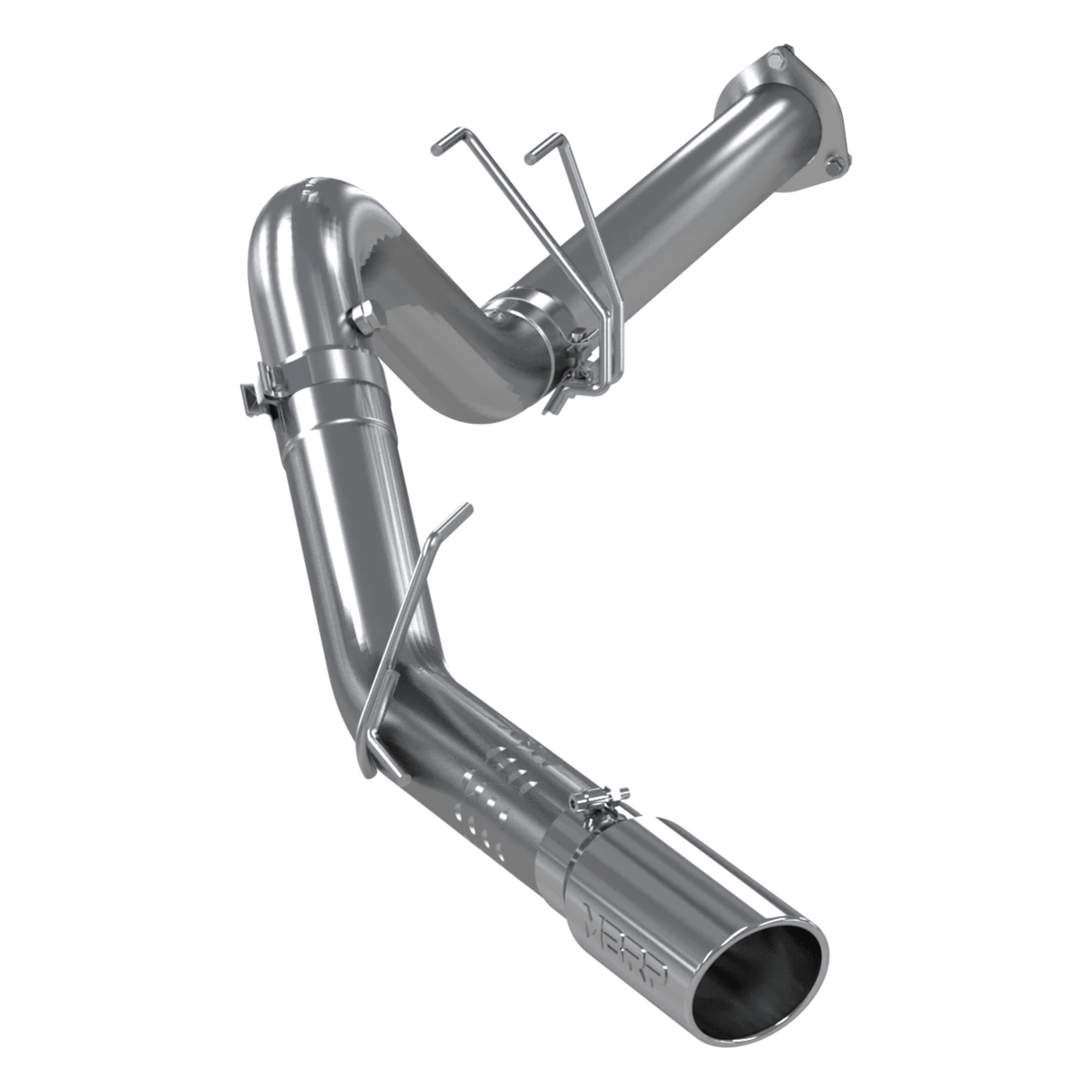 2011-2016 Powerstroke 6.7L Installer Series Aluminized 4" DPF Back Exhaust (S6287AL)
