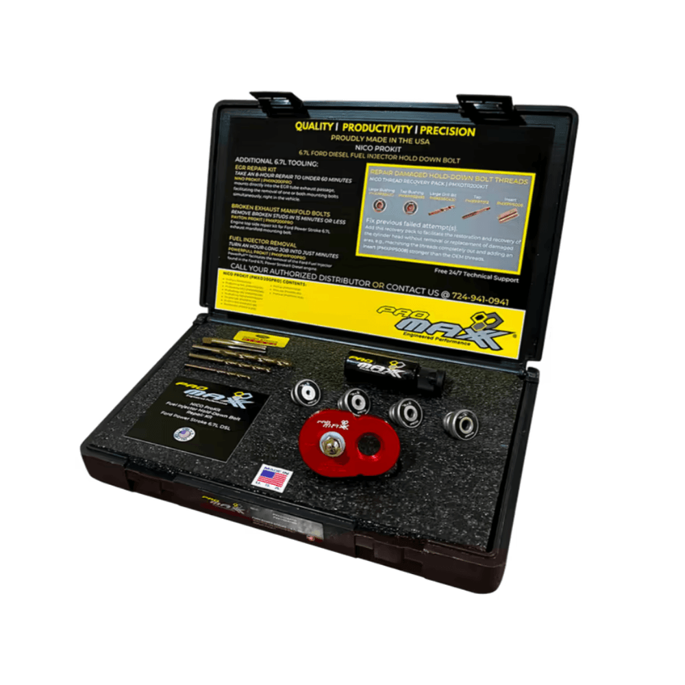 2011-2022 Powerstroke 6.7L Hold-Down Bolt Repair ProKit (PMXO200PRO)