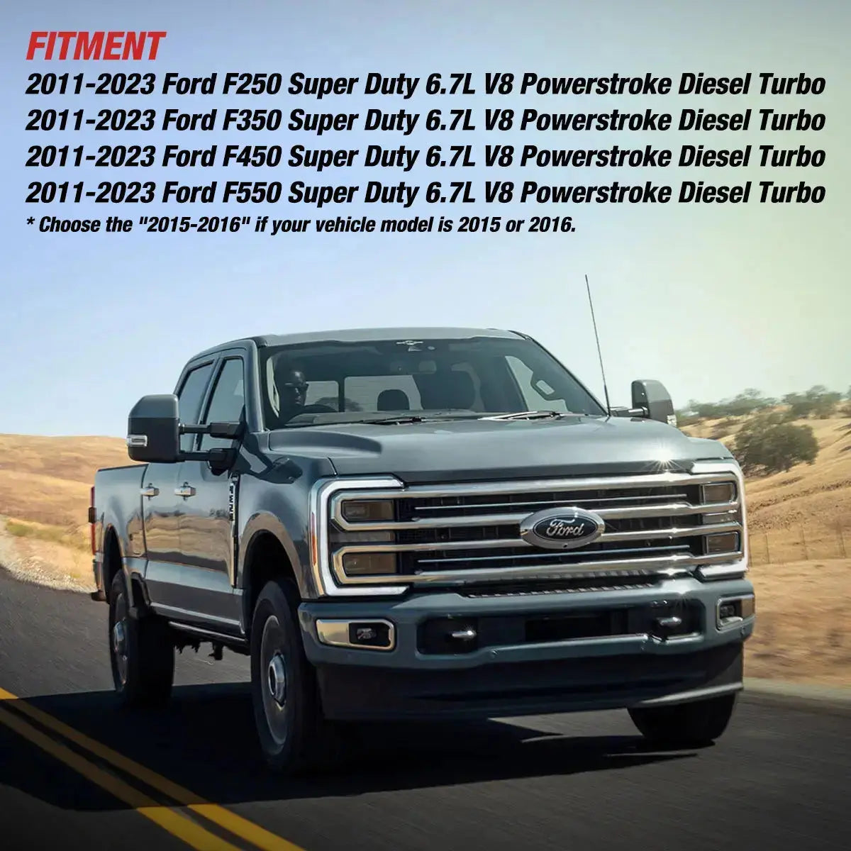 2011-2023 Ford 6.7L Powerstroke Diesel EGR Delete Kit (Ordinary & Upgraded)