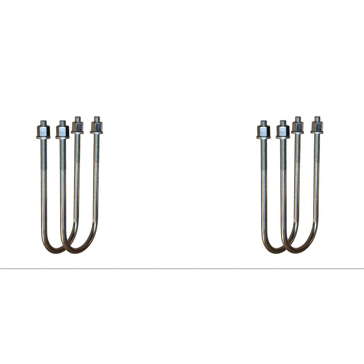 2019-2024 Cummins 6.7L Carli 4.25" Rear Axle U-Bolts (CS-DUBK-19-425)
