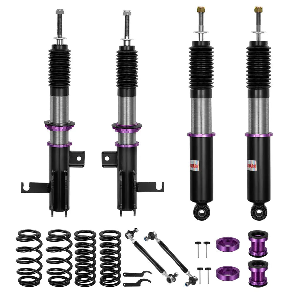 2013-2015 Chevrolet Malibu 32-Way Damping Coilover Shock Absorbers Struts Flashark