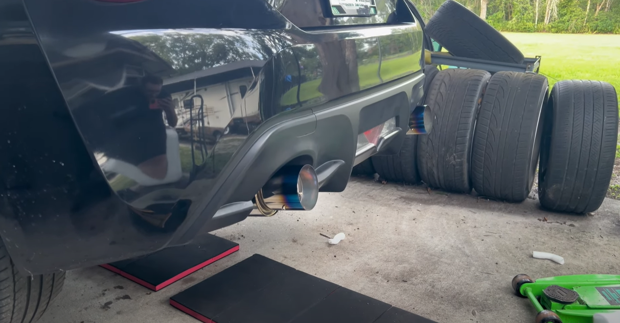 2013-2016 Scion FR-S Catback Exhaust w/ Dual/Single Burnt/Polished Tip Flashark