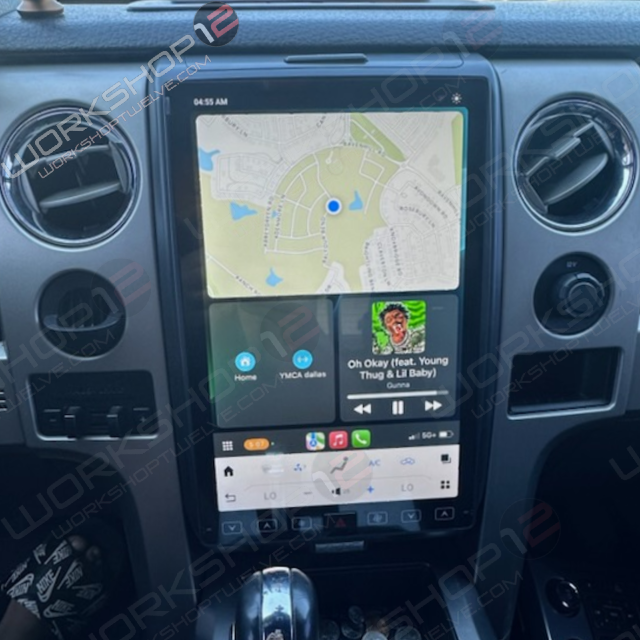 Ford F-150 2009-2012 Workshop 12 Tesla-Style Screen Workshop 12