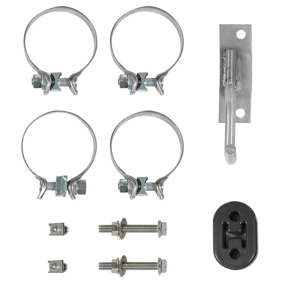 Catback Exhaust System For 2015-2020 Ford F150 2.7L 3.5L 5.0L 3-Inch W/ Black/Polished Muffler Tips