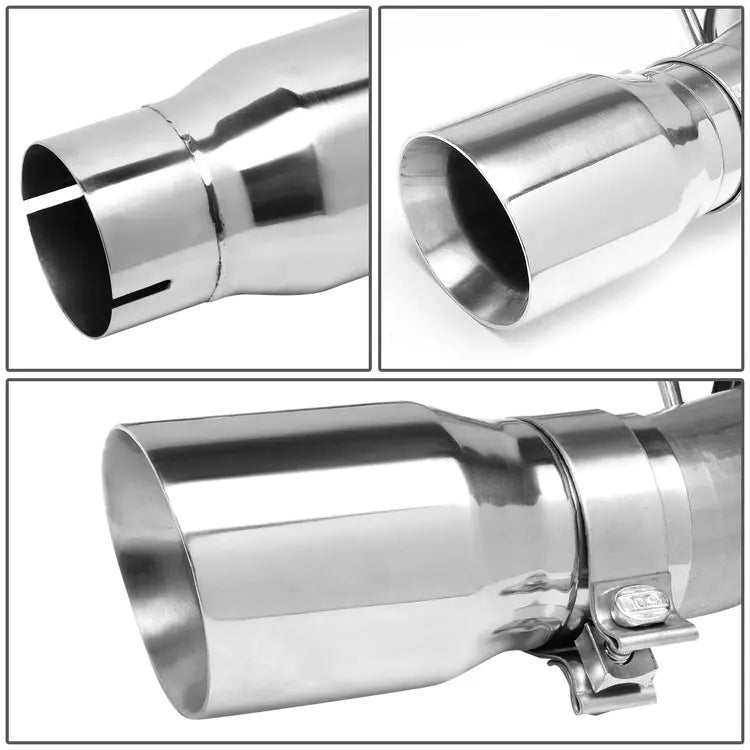 Catback Exhaust System For 2015-2023 Ford Mustang 2.3L EcoBoost W/ N1 Muffler Tip