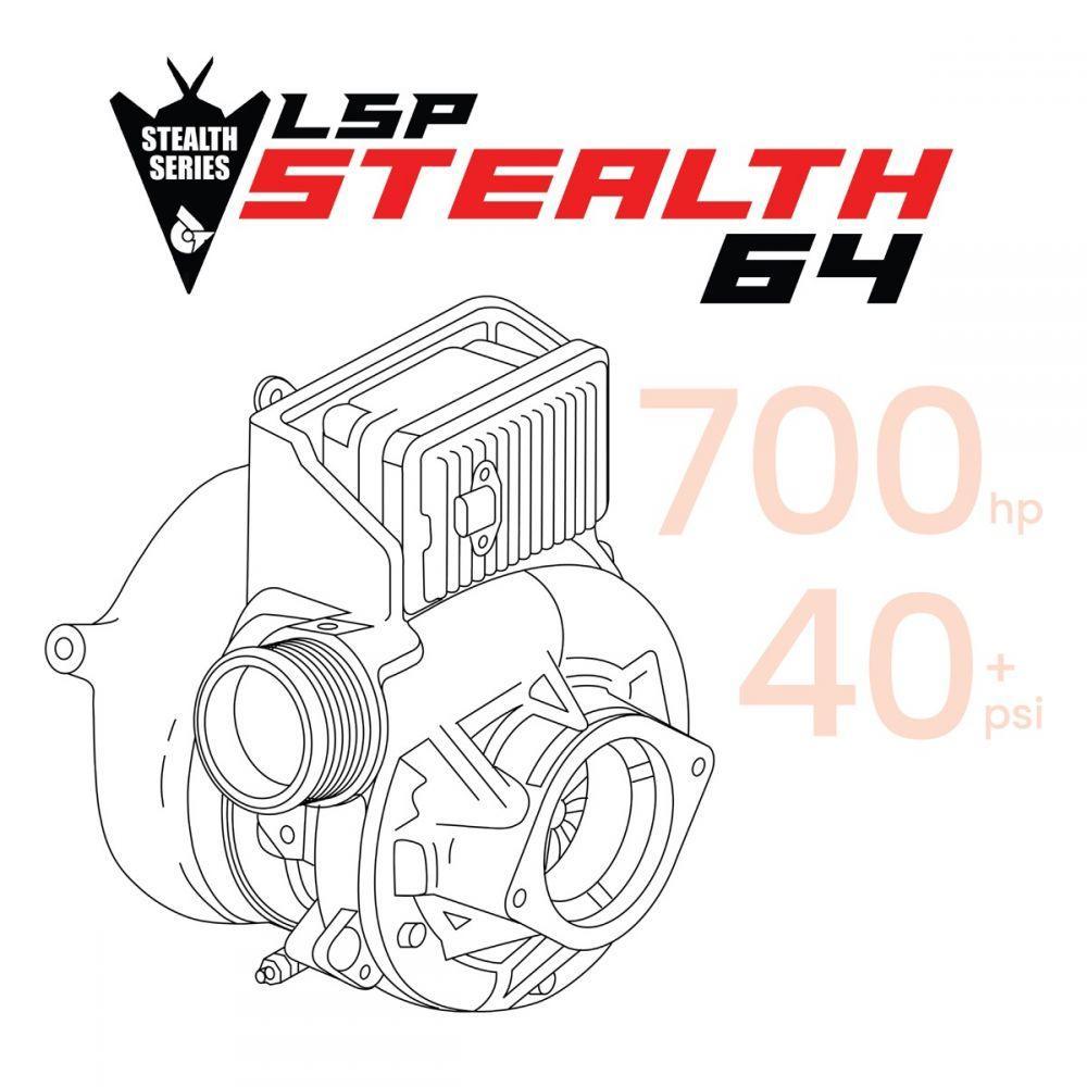 2017-2023 Duramax L5P Calibrated Power Stealth Mach 1 (64) Turbocharger (DM1JK1070203000)
