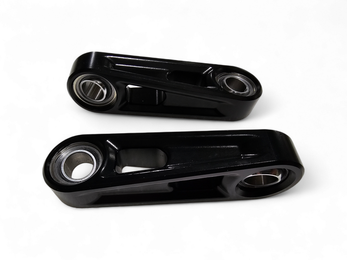 EOD 2017 to Current Can Am X3 Maverick Volt Front Sway Bar Links with Black Finish www.elektricoffroad.com