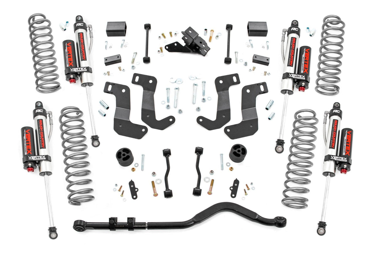 3.5 Inch Lift Kit | C/A Drop | Stage 1 | Vertex | Jeep Wrangler Unlimited (18-23)