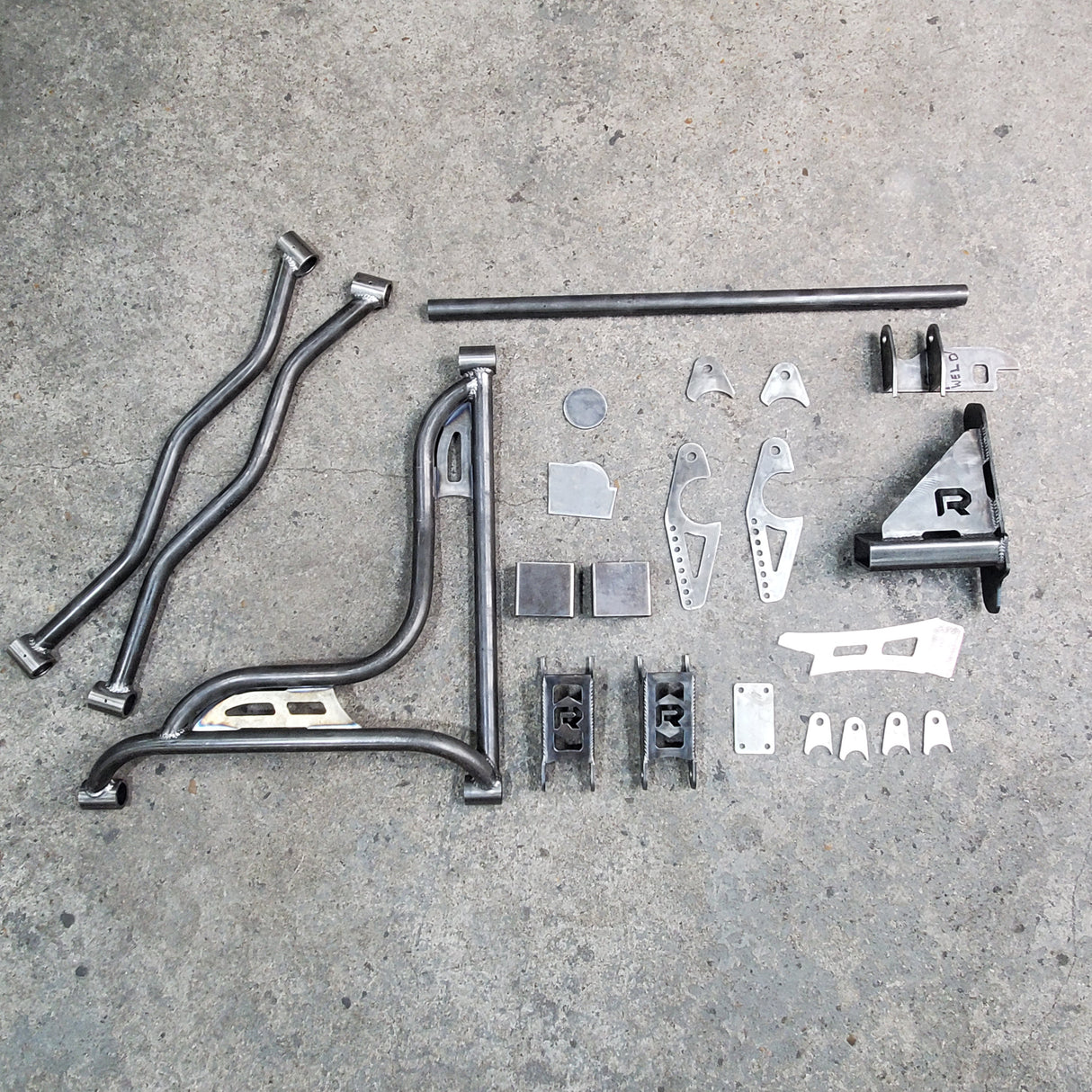 2007-2013 Silverado, Sierra Rear Coil Over Conversion Kit 3 Link Wishbone For Billet Wheels