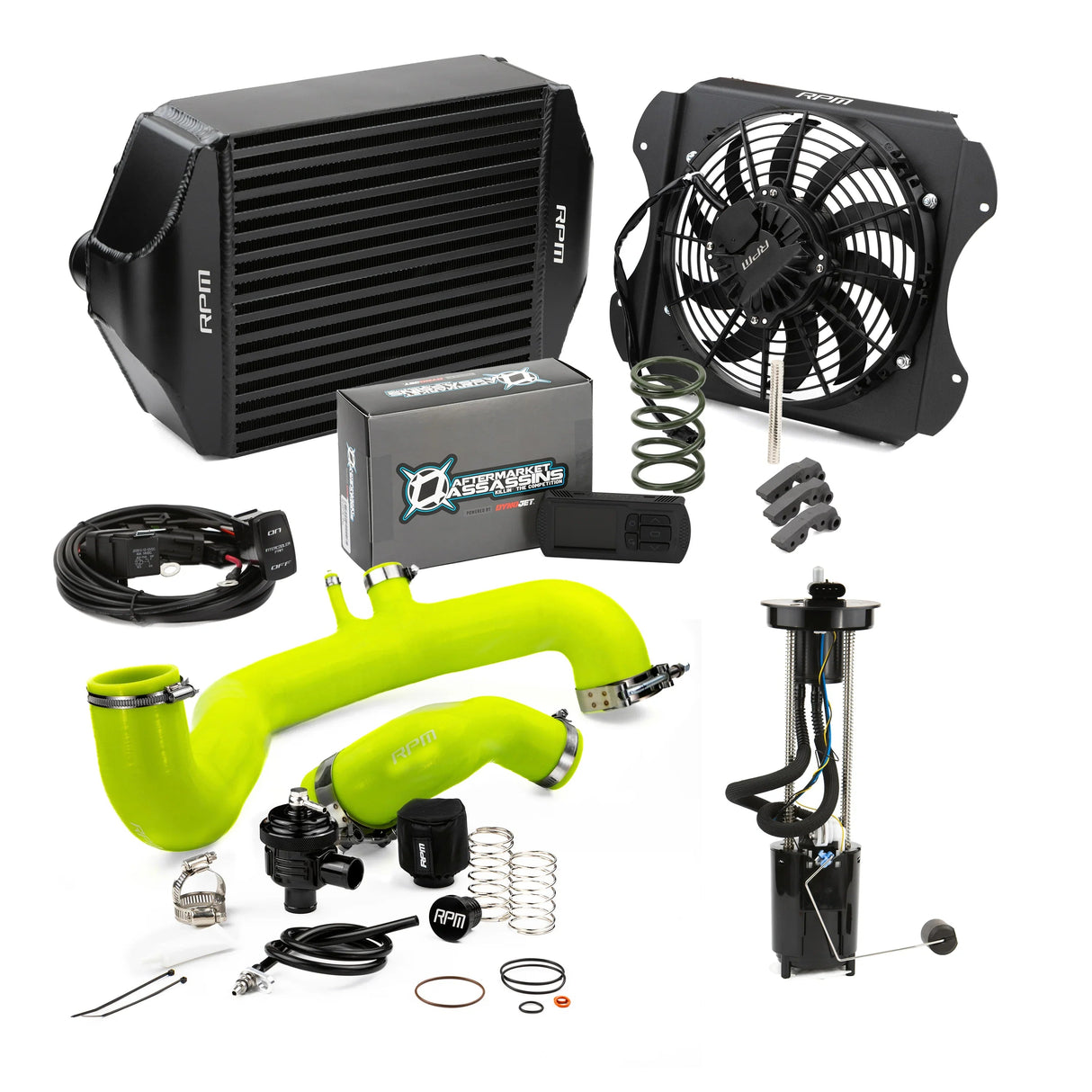 RPM 20-22 X3 120HP to 205HP COMPLETE Upgrade Kit X3 Big Core Intercooler Kit + TUNER