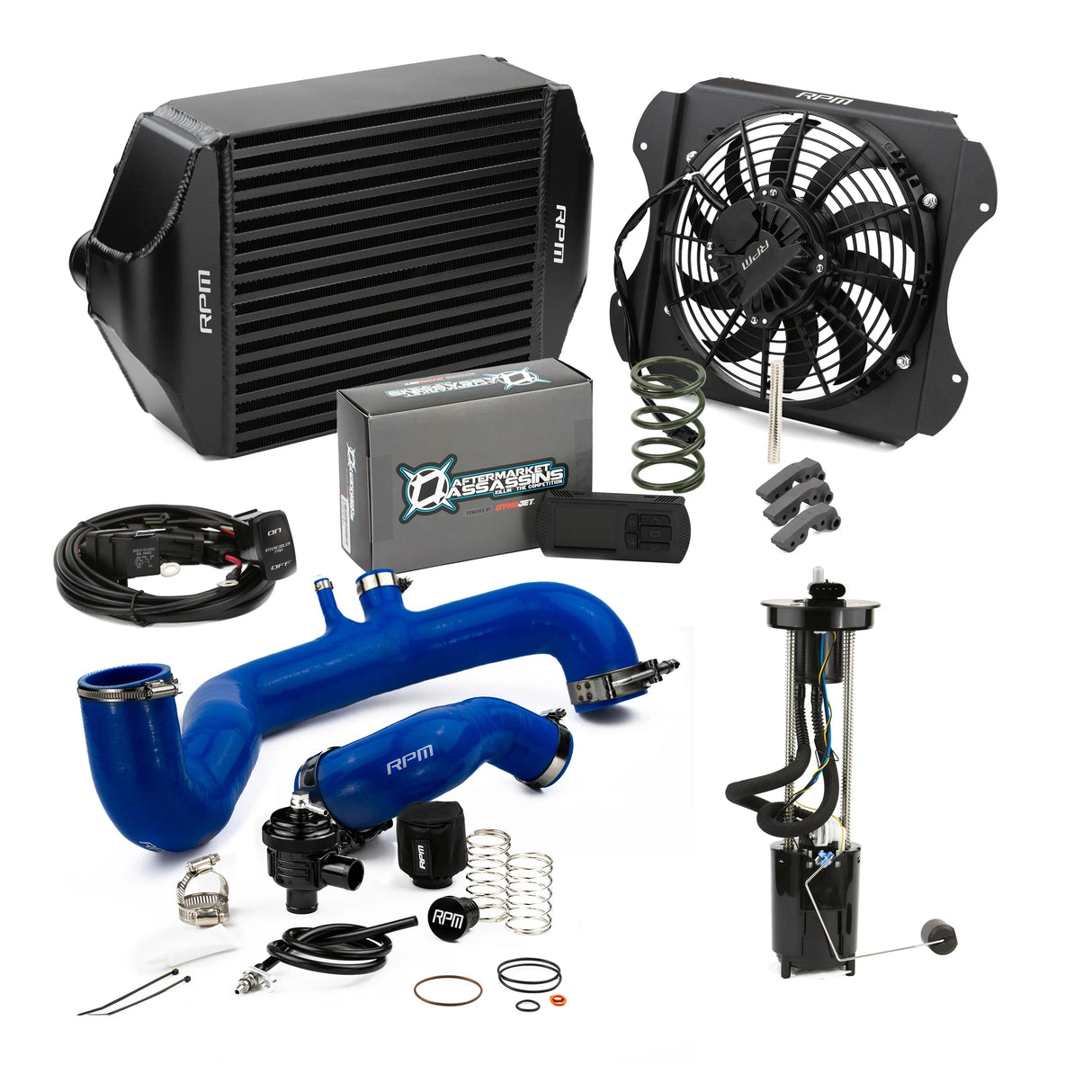 RPM 20-22 X3 120HP to 205HP COMPLETE Upgrade Kit X3 Big Core Intercooler Kit + TUNER