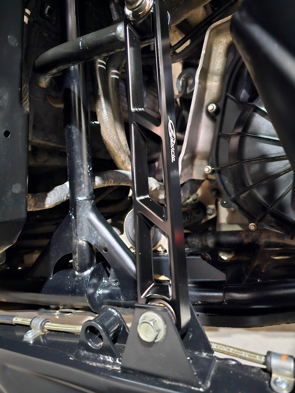 2020 to Current Polaris RZR Pro XP Rear Sway bar Link in Black Finish www.elektricoffroad.com