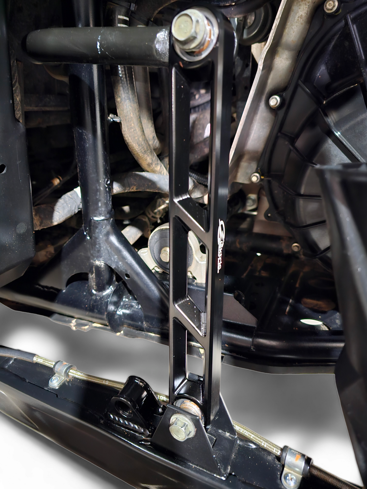 2020 to Current Polaris RZR Pro XP Rear Sway bar Link in Black Finish www.elektricoffroad.com