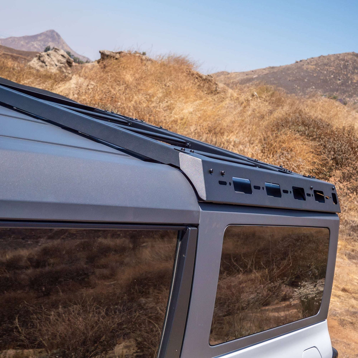 2021-2026 Ford Bronco 2 Door Hard Top Half Roof Rack Turn_Offroad