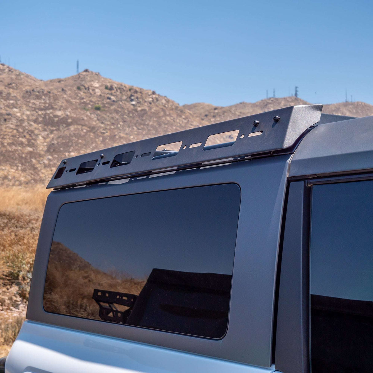 2021-2026 Ford Bronco 2 Door Hard Top Half Roof Rack Turn_Offroad