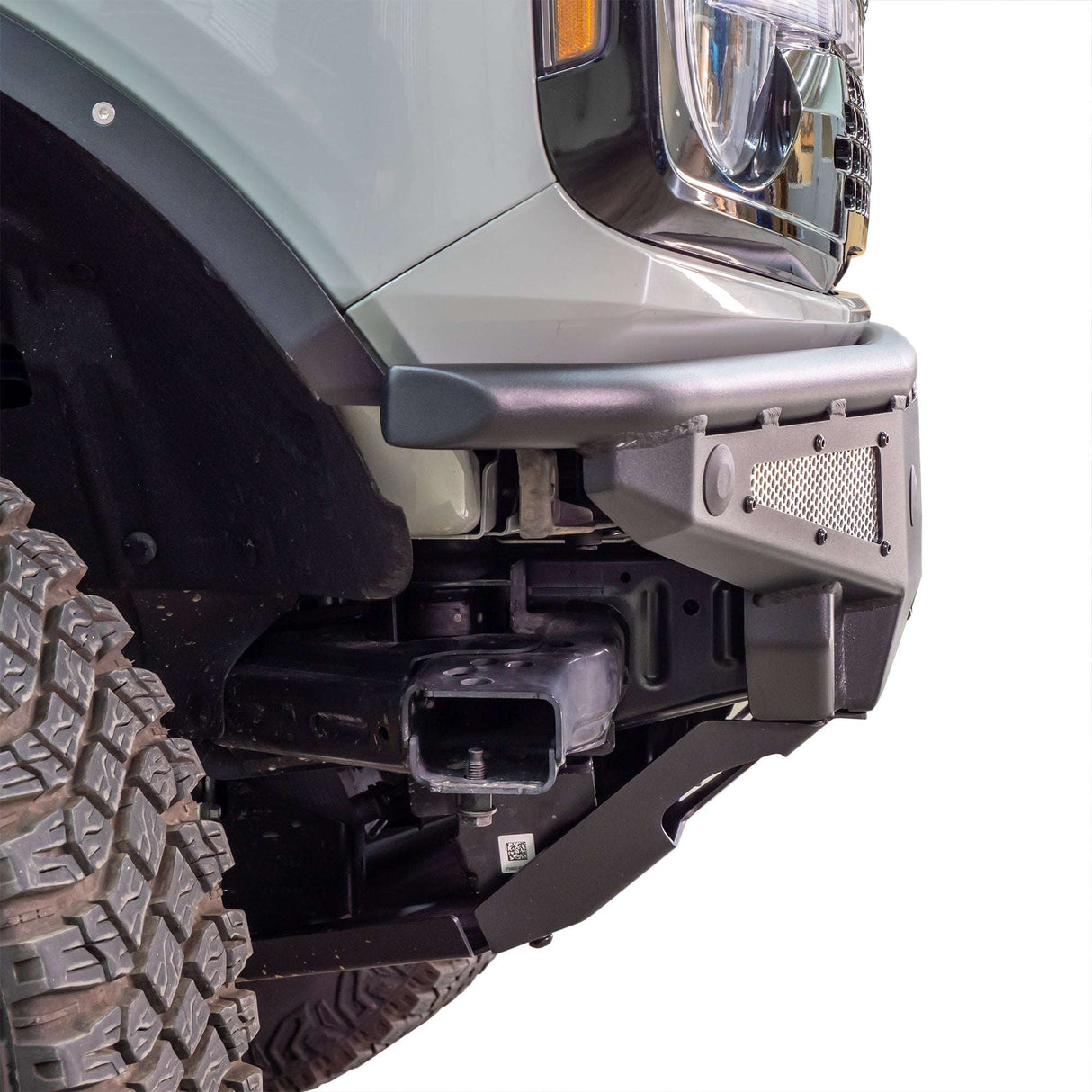 2021-2026 Ford Bronco Baja Tubular Front Bumper & Skid Plate Turn_Offroad