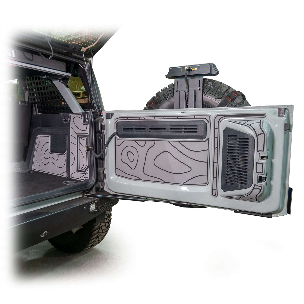 2021-2024 Ford Bronco Cargo Area Foam Protector Kit Turn Offroad