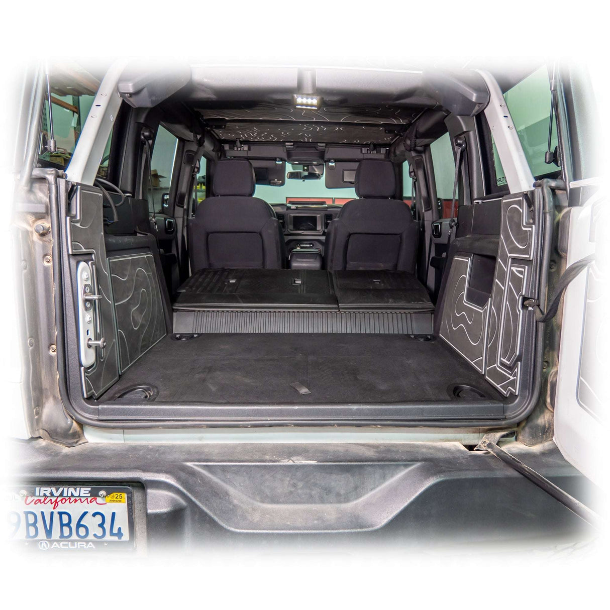 2021-2024 Ford Bronco Cargo Area Foam Protector Kit Turn Offroad