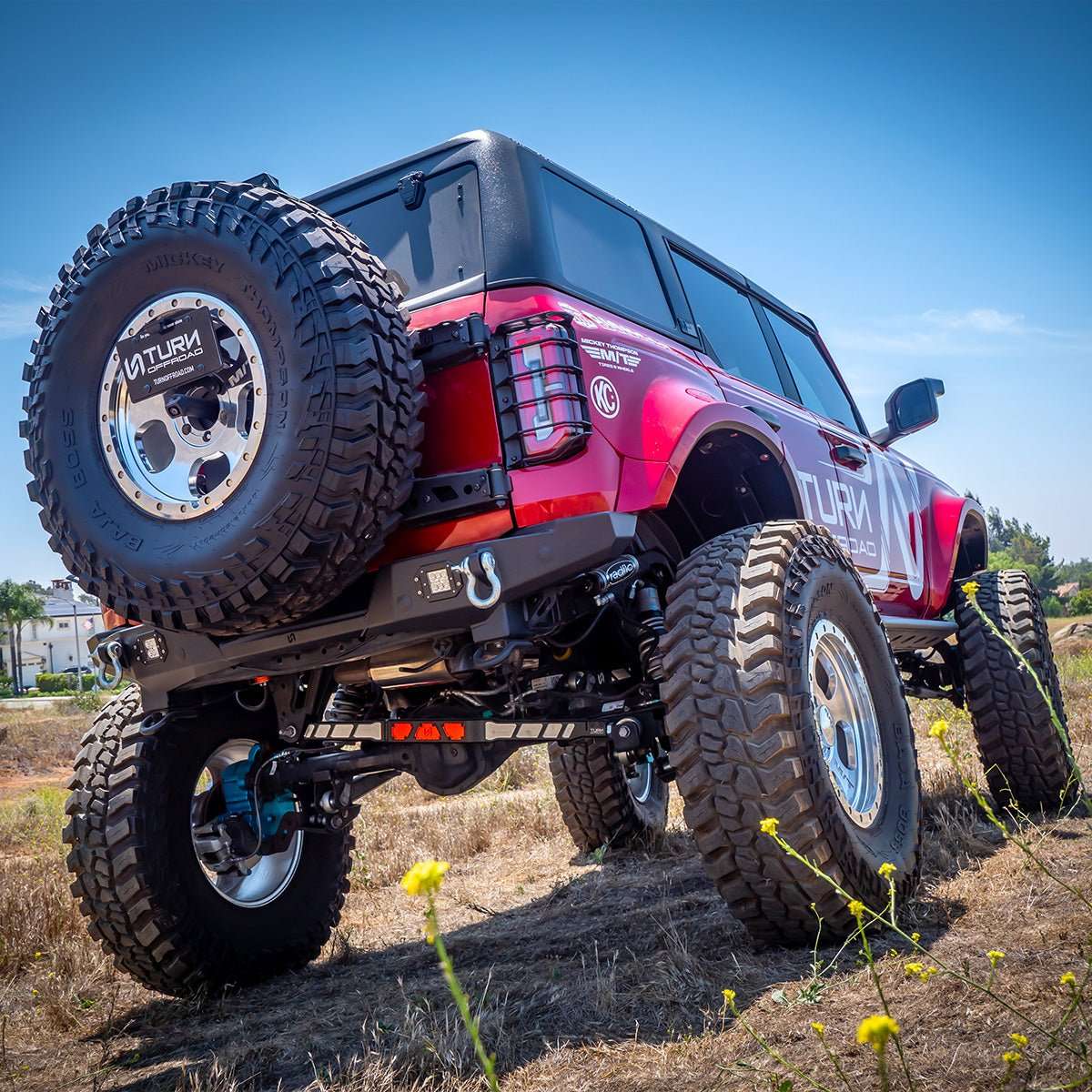 2021-2026 Ford Bronco HD Tire Carrier Tailgate Reinforcement Turn_Offroad